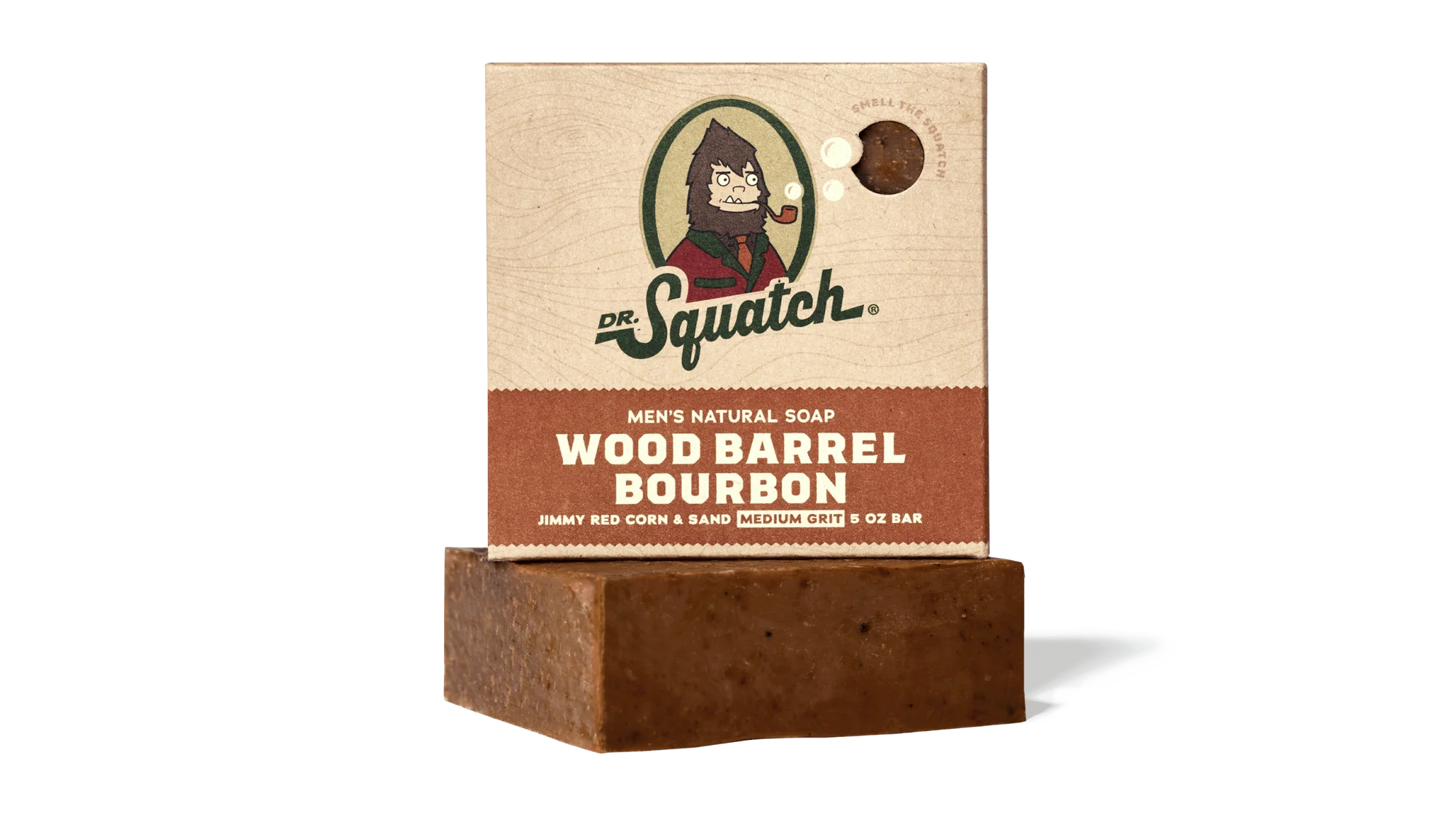 Wood Barrel Bourbon - Natural Soap