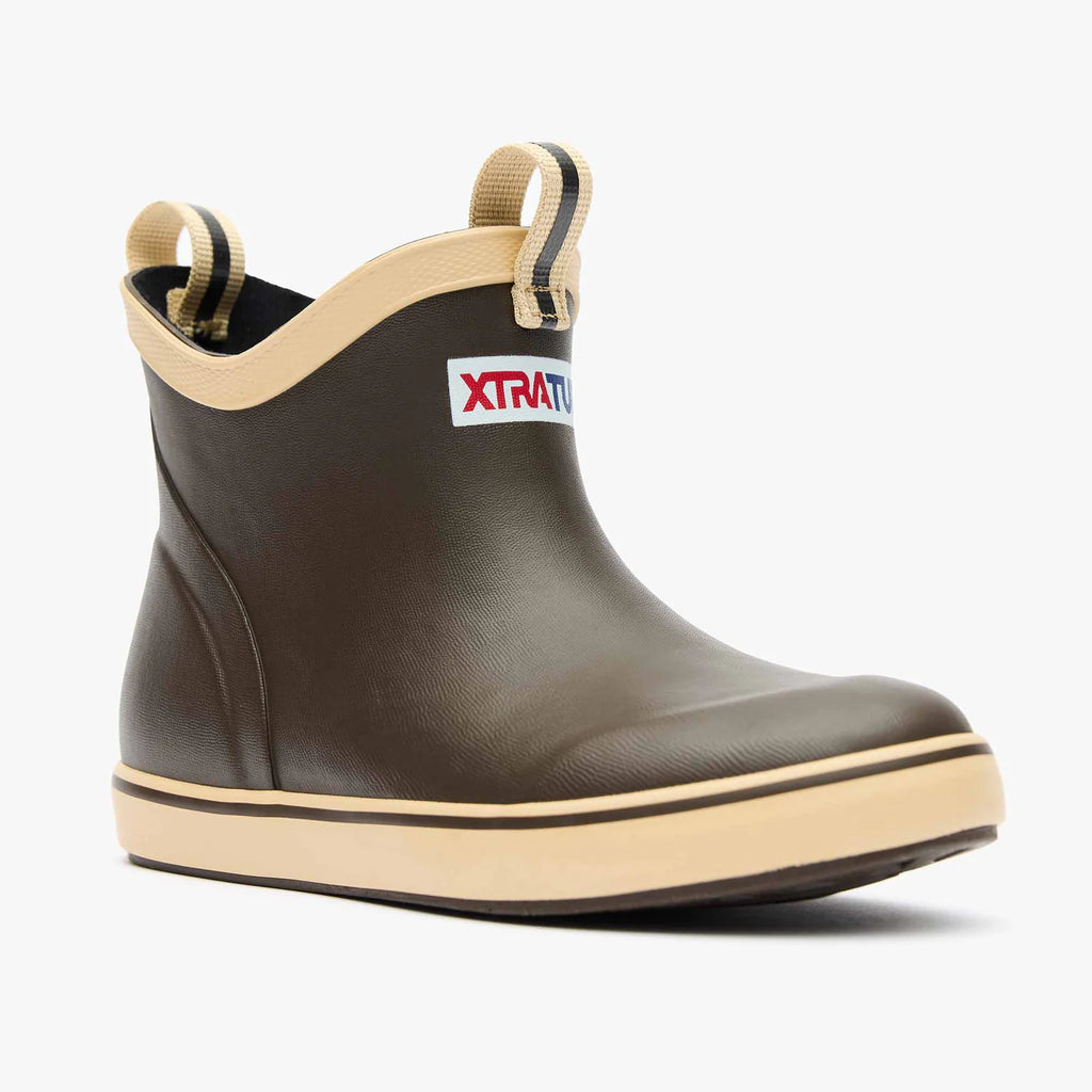 Kids' Ankle Deck Boot- Brown