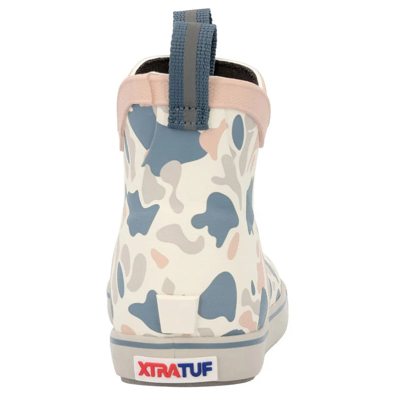Kids' Ankle Deck Boot - Ivory Duck Camo