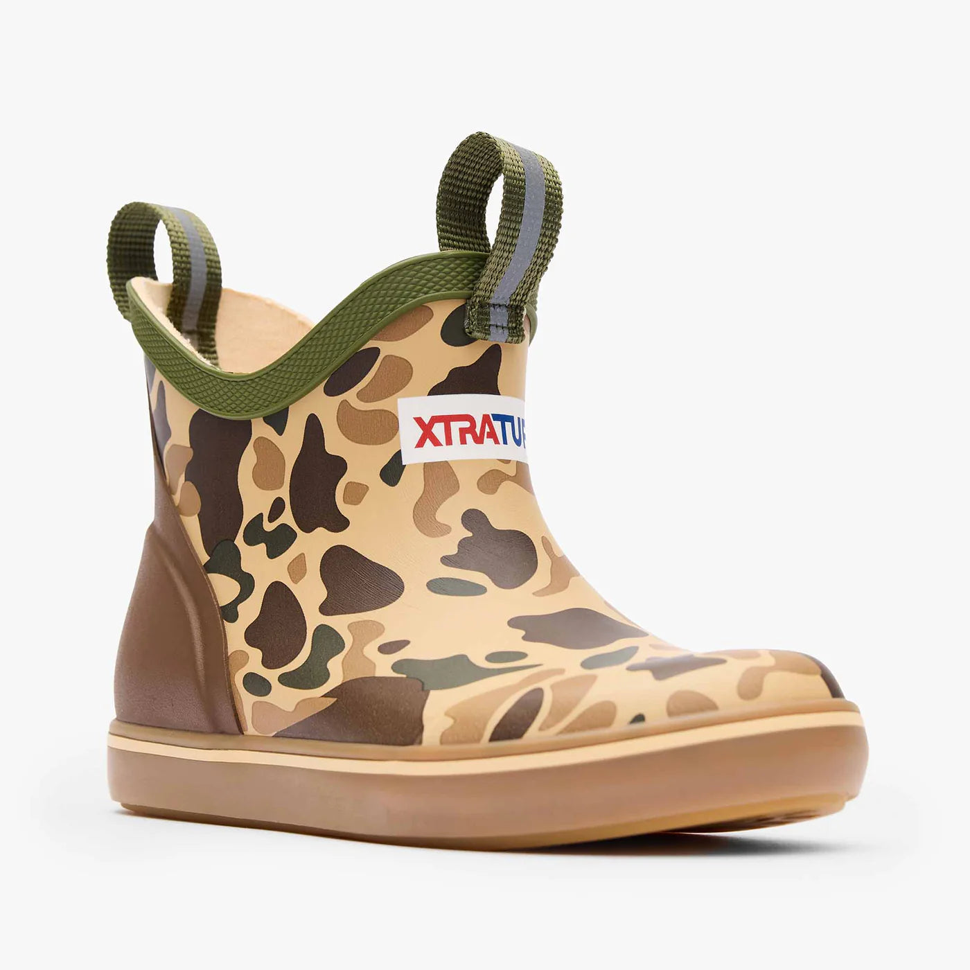 Kids' Ankle Deck Boot- Duck Camo
