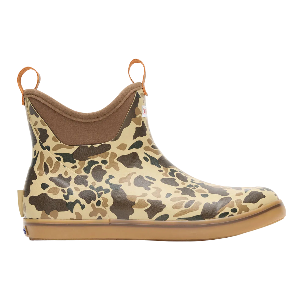 Men's Ankle Deck Boot - Duck Camo