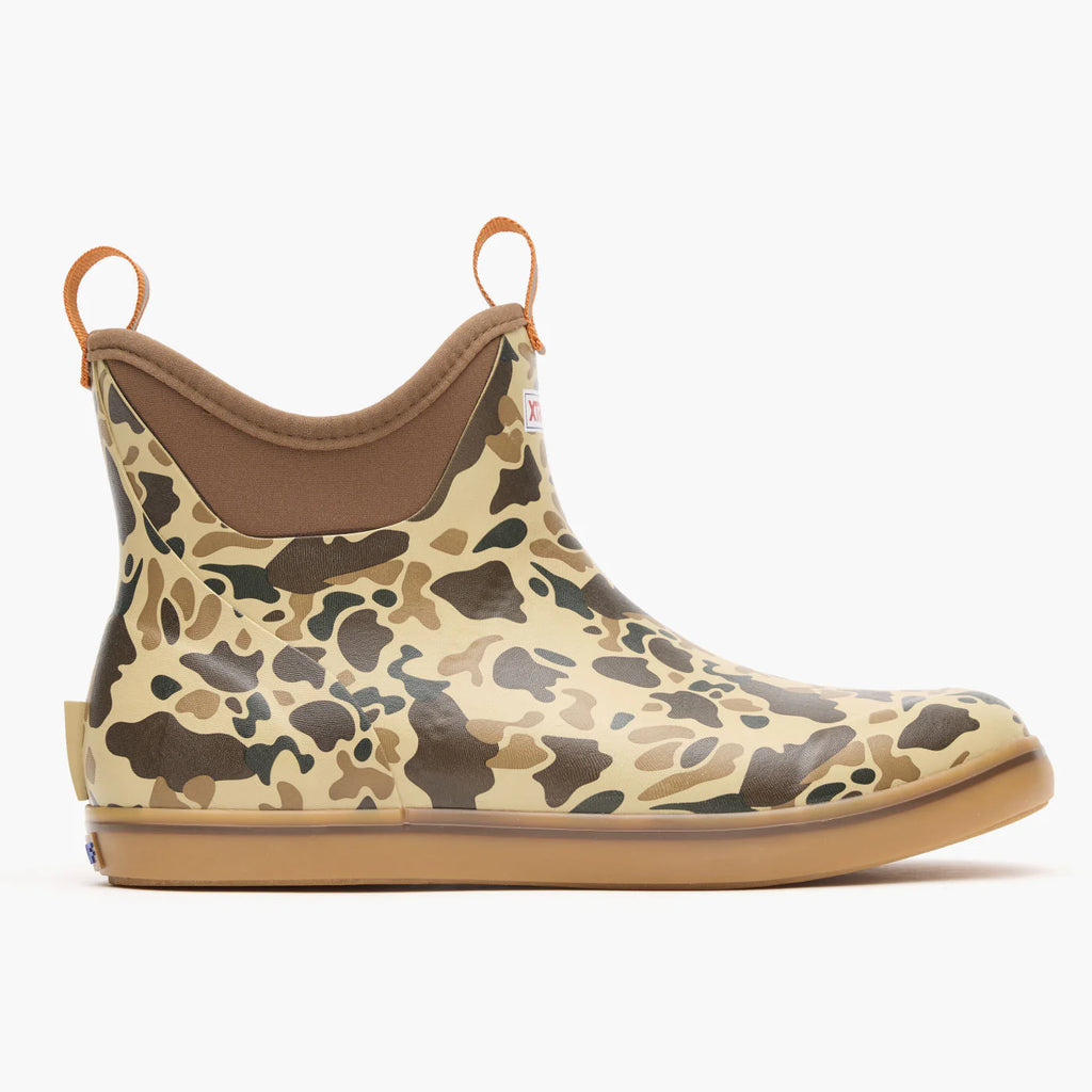 Kids' Ankle Deck Boot- Duck Camo