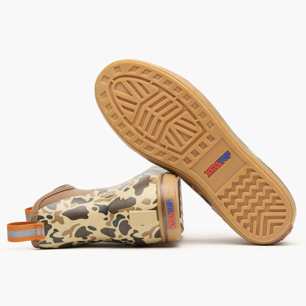 Men's Ankle Deck Boot - Duck Camo