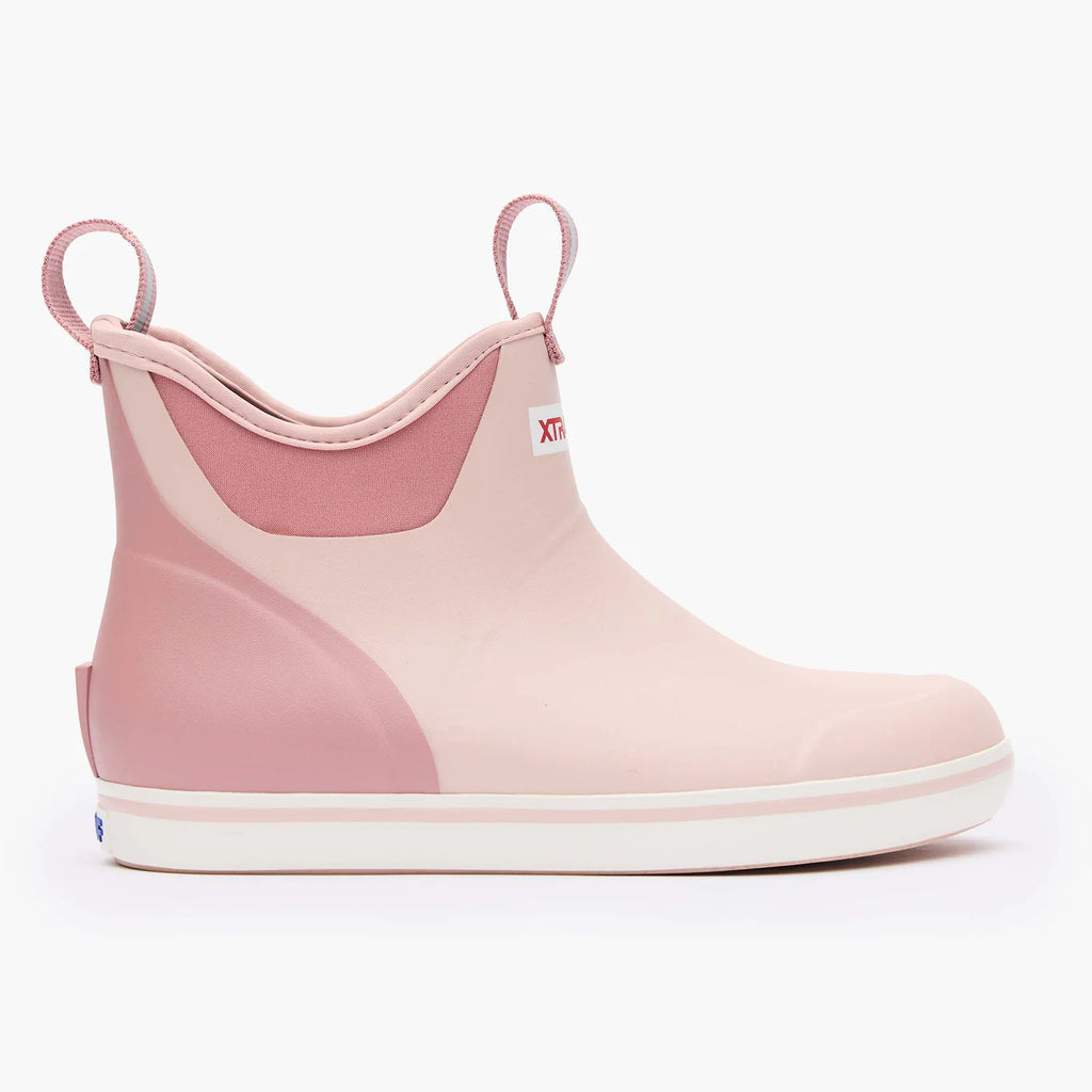 Women's Ankle Deck Boot - Blush Pink