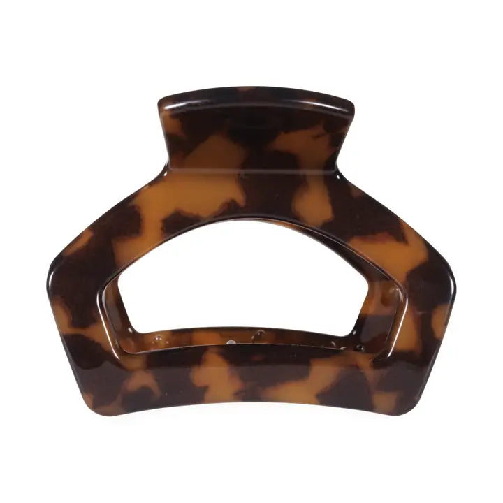 Open Tortoise Petite Hair Clip