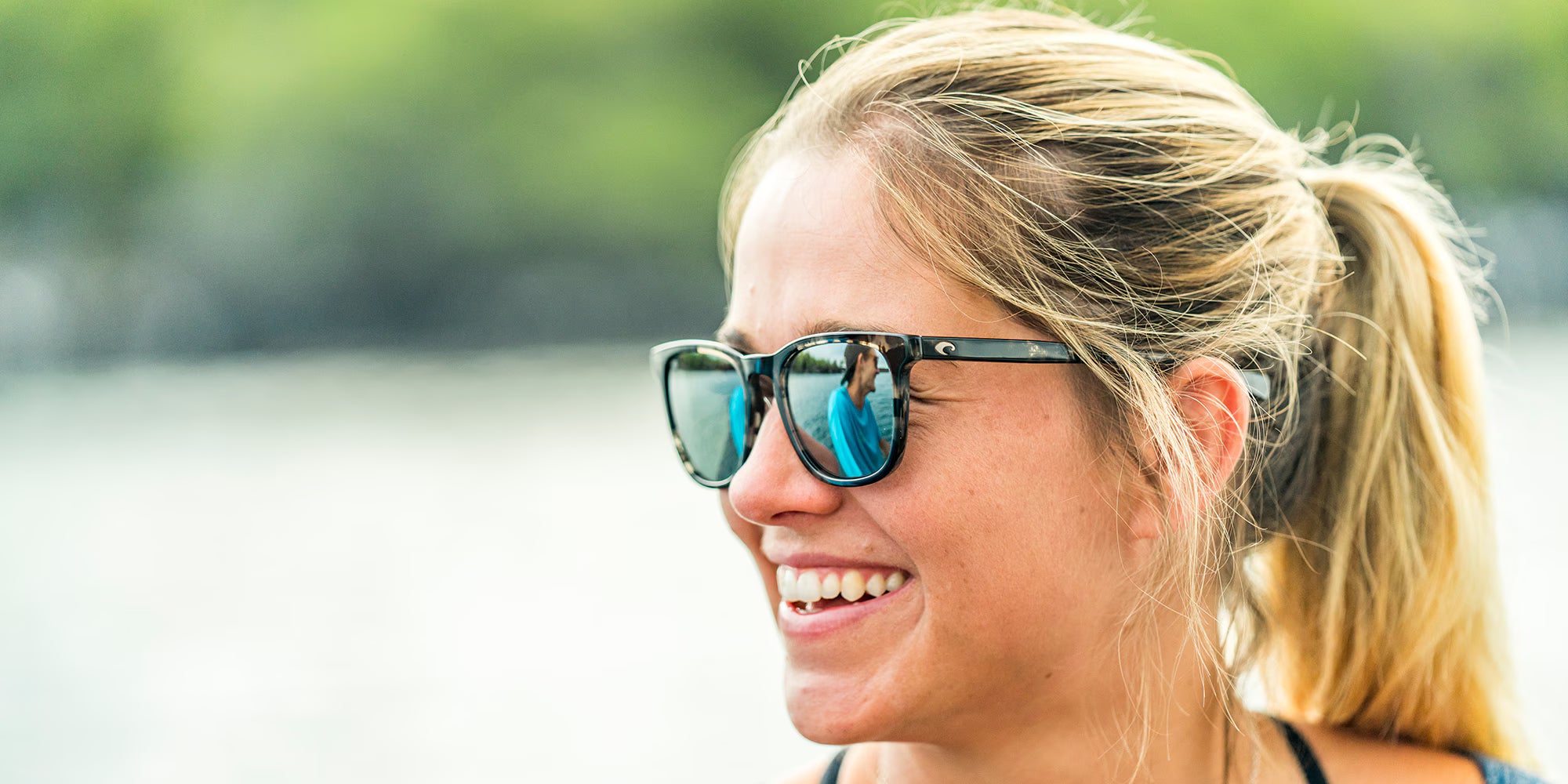 Sullivan Unisex - Matte Tortoise w/ Green Mirror