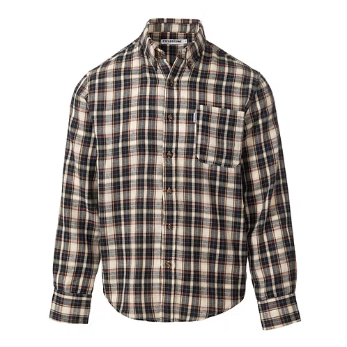 Logger Button Down - Blue/Brown