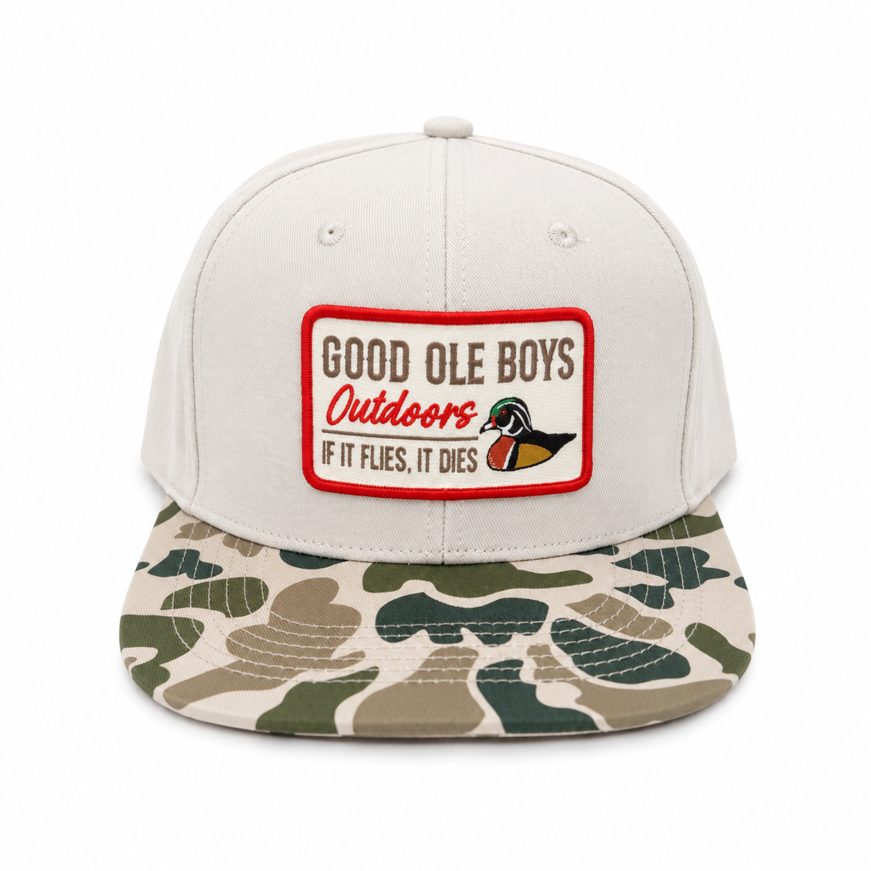 If It Flies Wood Patch Beige/Old School