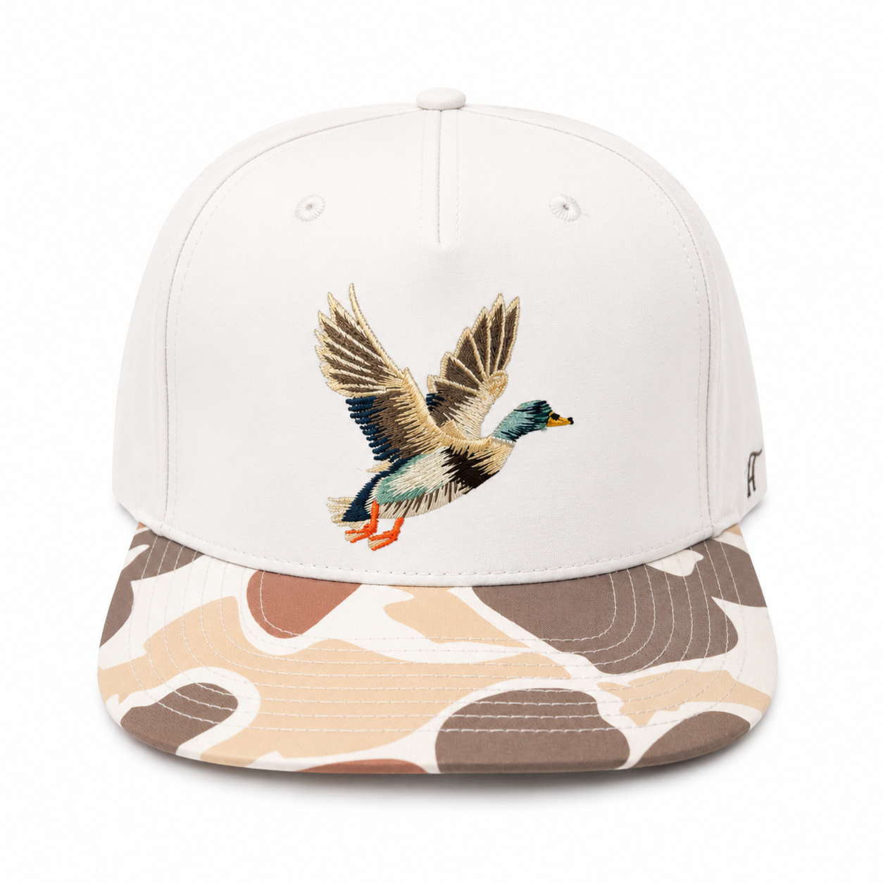 Puff Wood Duck Black Beige/Bottomland