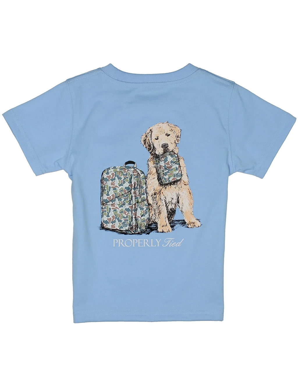 Boys Study Buddy SS Light Blue