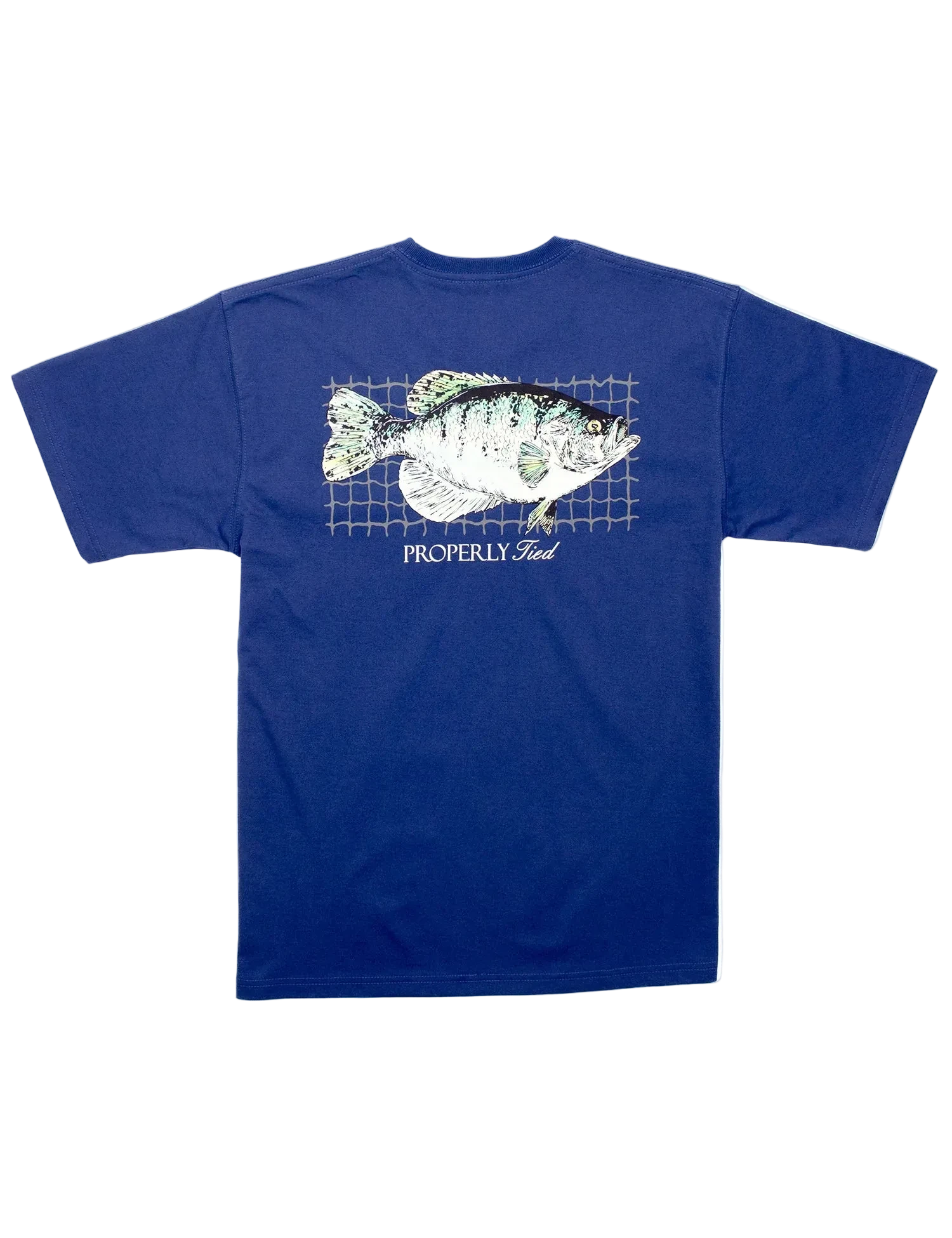 Crappie SS Tee - River Blue