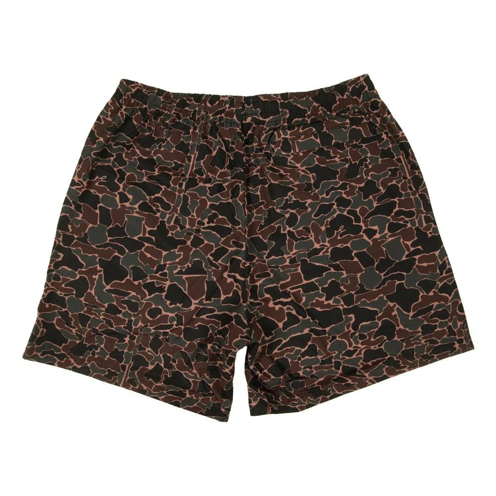 Dark Camo Party Short